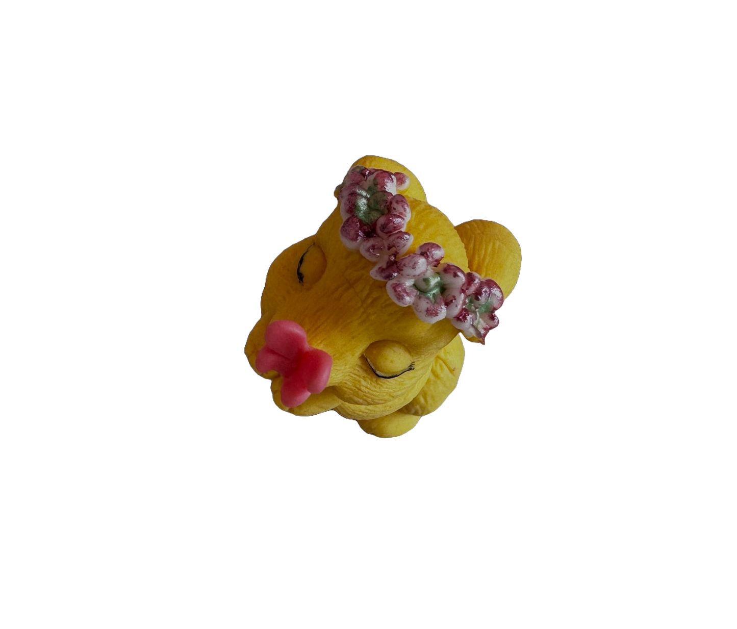 Ätlig dekoration från sockerpasta, kanin med en fjäril Dekorationer från Naty Shop Sugar Paste
