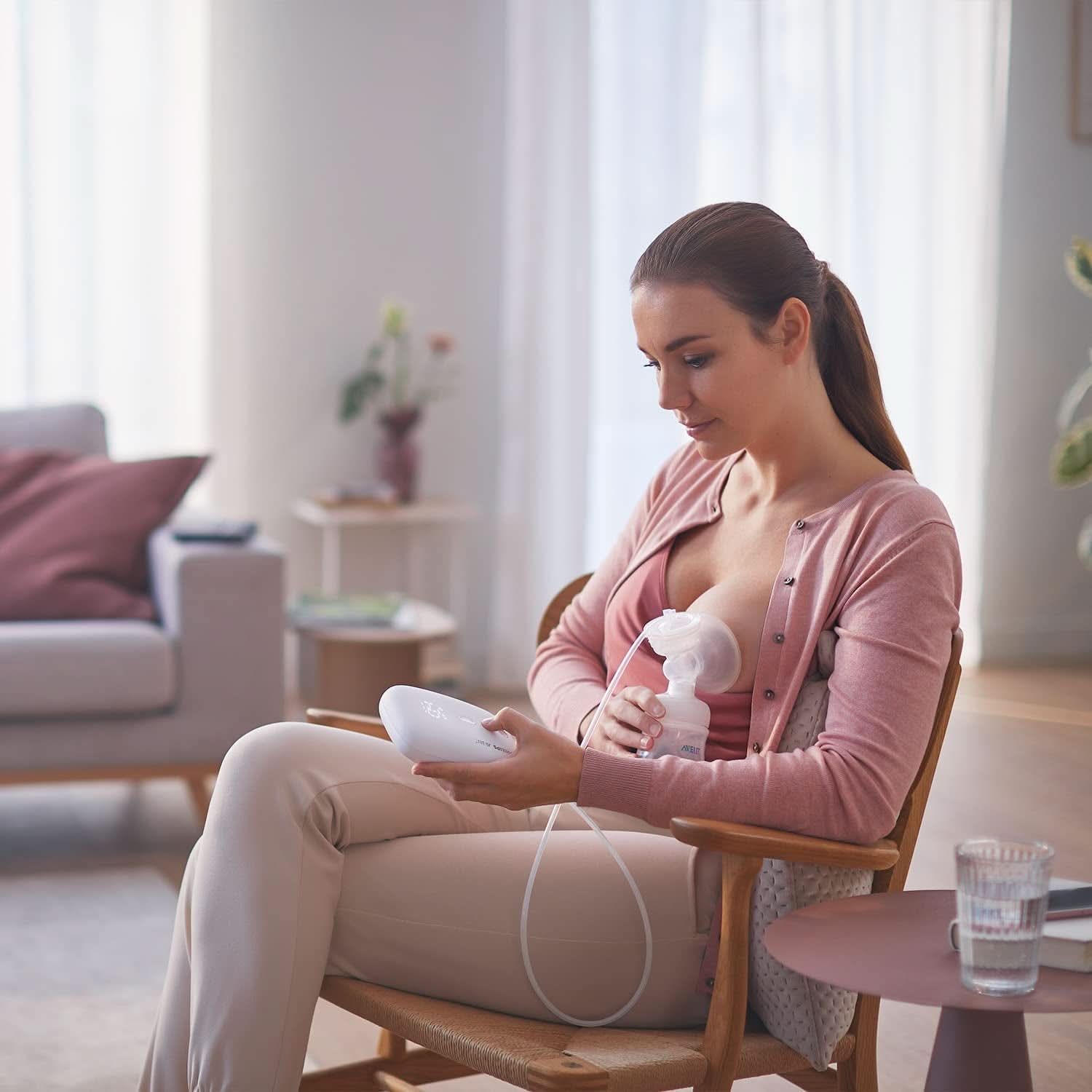 Philips Avent individuell elektronisk bröstpump - med Natural Motion-teknik, bekväm silikonkudde Tillbehör Mat och amning Bebe Naty Shop