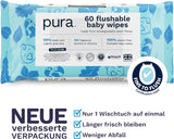 Miljövänliga engångsservetter för känslig babyhud 70 våtservetter (1 förpackning) 99 % vatten 100 % plastfri för känslig hud Eksembenägen nyfödd biologiskt nedbrytbar vegan