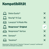 av Amazon Lungo Aluminium-Kaffeekapseln, kompatibel med Nespresso, mittelgeröstet, 100 Stück (5 Packungen mit je 20 Stück) – Rainforest Alliance zertifiziert