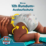 Pampers Baby-Dry Puppy Patrol Edition blöjor, storlek 5, 186 blöjor, 11 kg - 16 kg, upp till 100 % läckageskydd och komfort hela natten
