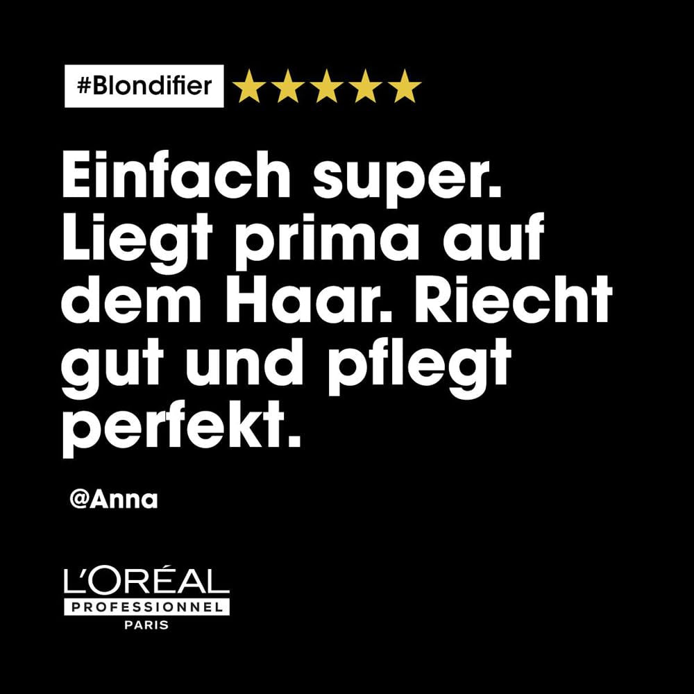 L'Oréal Professionnel | Närande mask för blont och blekt hår, Açai fruktextrakt, Serie Expert, blond mask Naty Shop hårmask