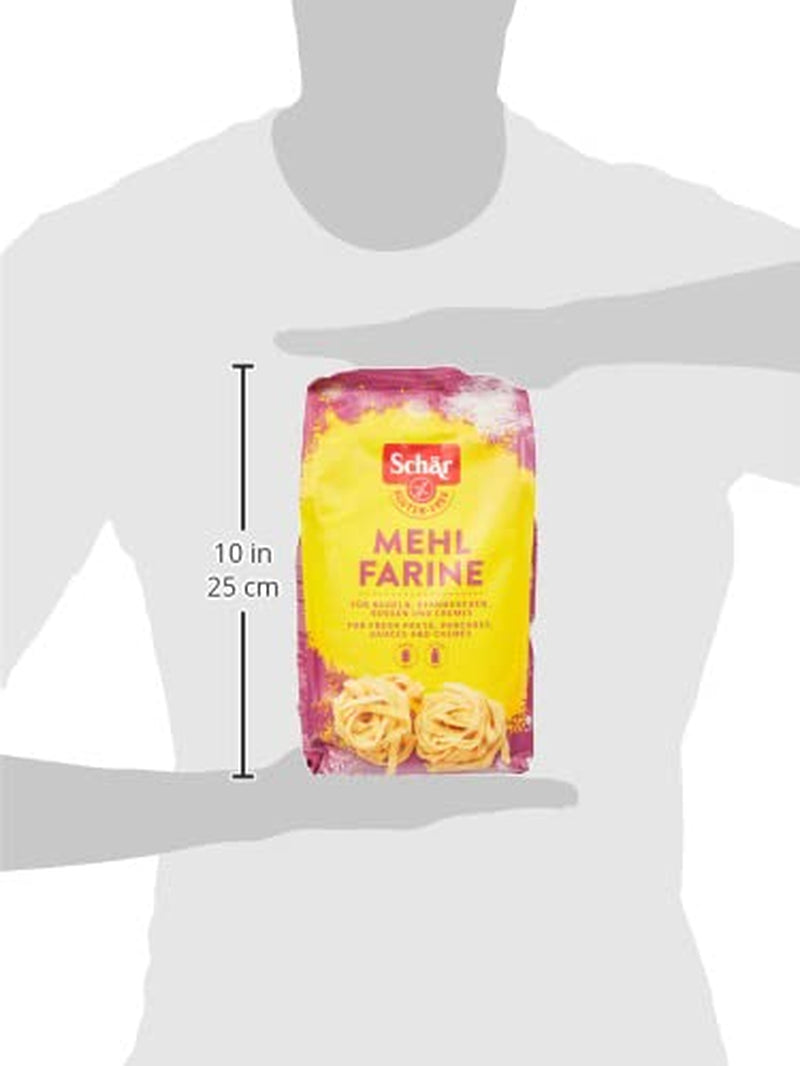 Mehl "Farine" - Basismehlmischung Glutenfrei 1Kg, 10Er Pack Blandning för bakning och matlagning Naty Shop