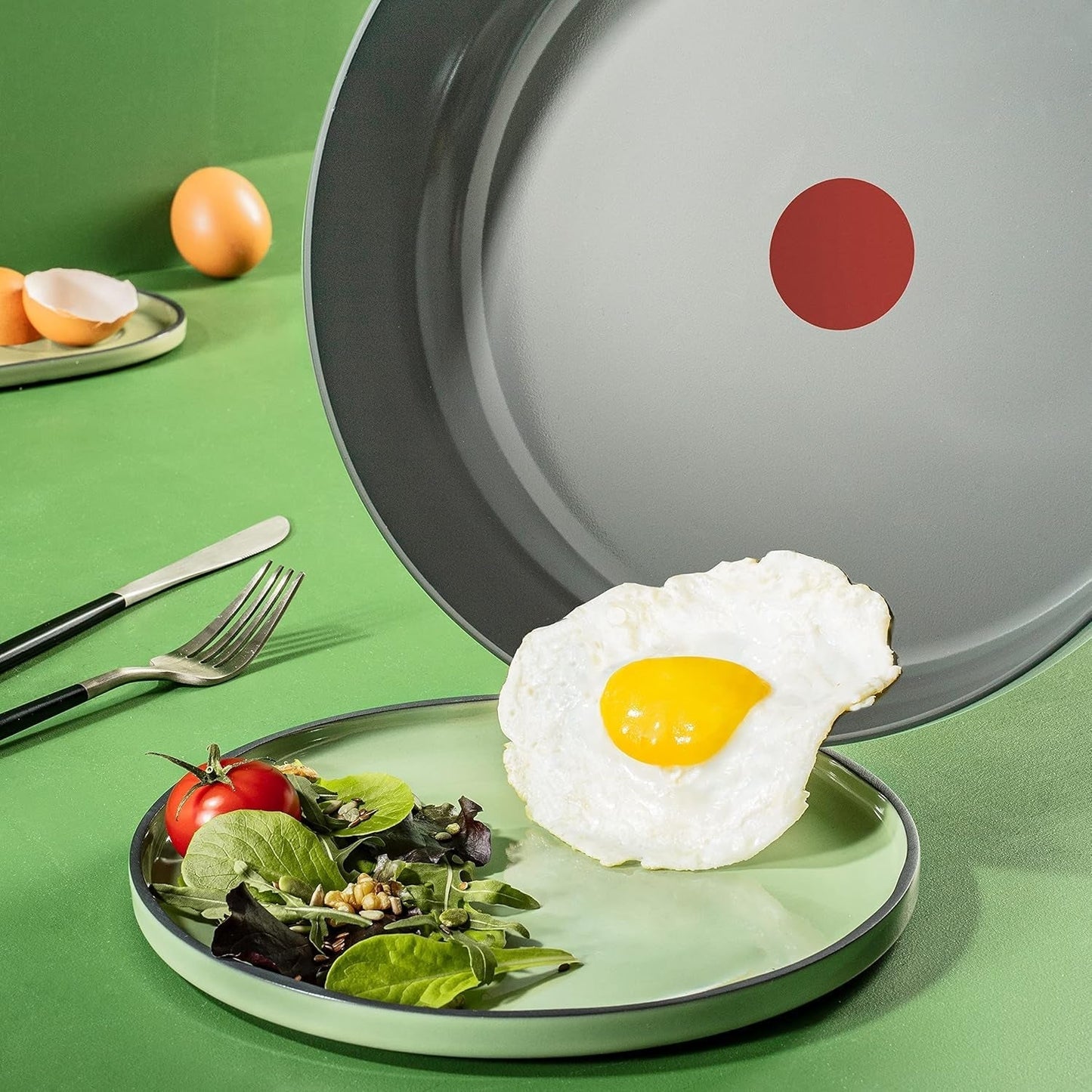 Tefal C42706 Förnya på panna 28 cm med keramisk tätning Krukor och stekpannor Naty Shop