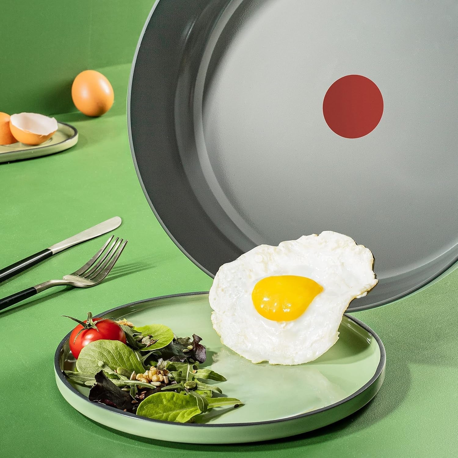 Tefal C42706 Förnya på panna 28 cm med keramisk tätning Krukor och stekpannor Naty Shop
