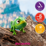 Bullyland 12422 - Pascal kameleontfigur från Walt Disney Rapunzel "Newly Reconfigured", ca. 6 cm, trogen detaljerna, perfekt som en liten present till barn över 3 år Actionfigurer Naty Shop
