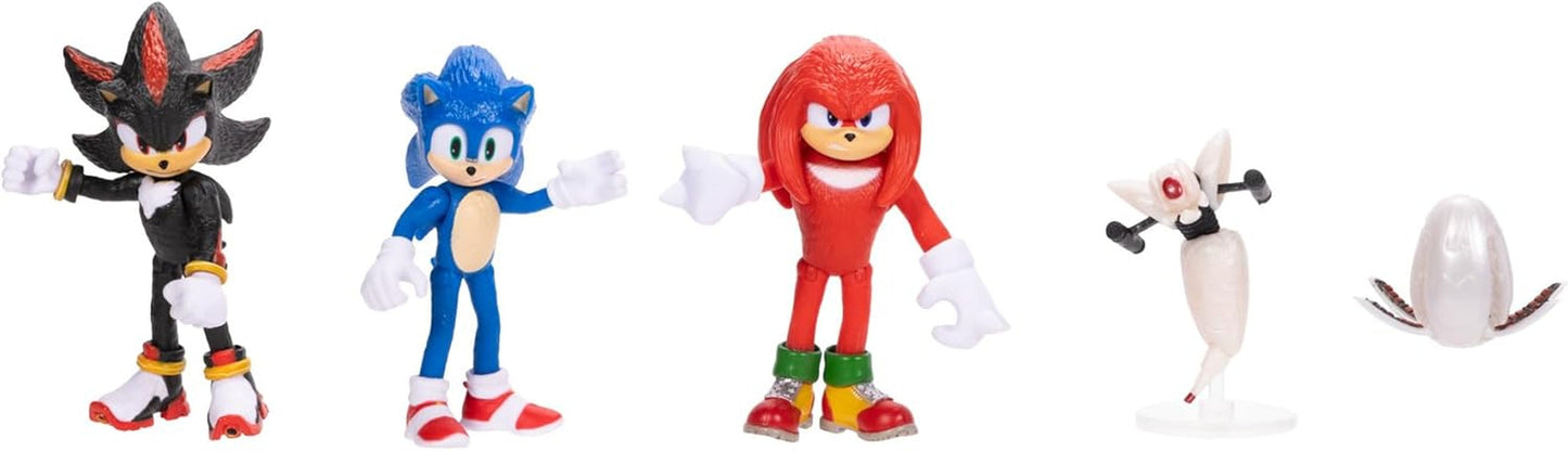 Sonic 3 Film 6 Cm Actionfigurer Multipack Actionfigurer Naty Shop