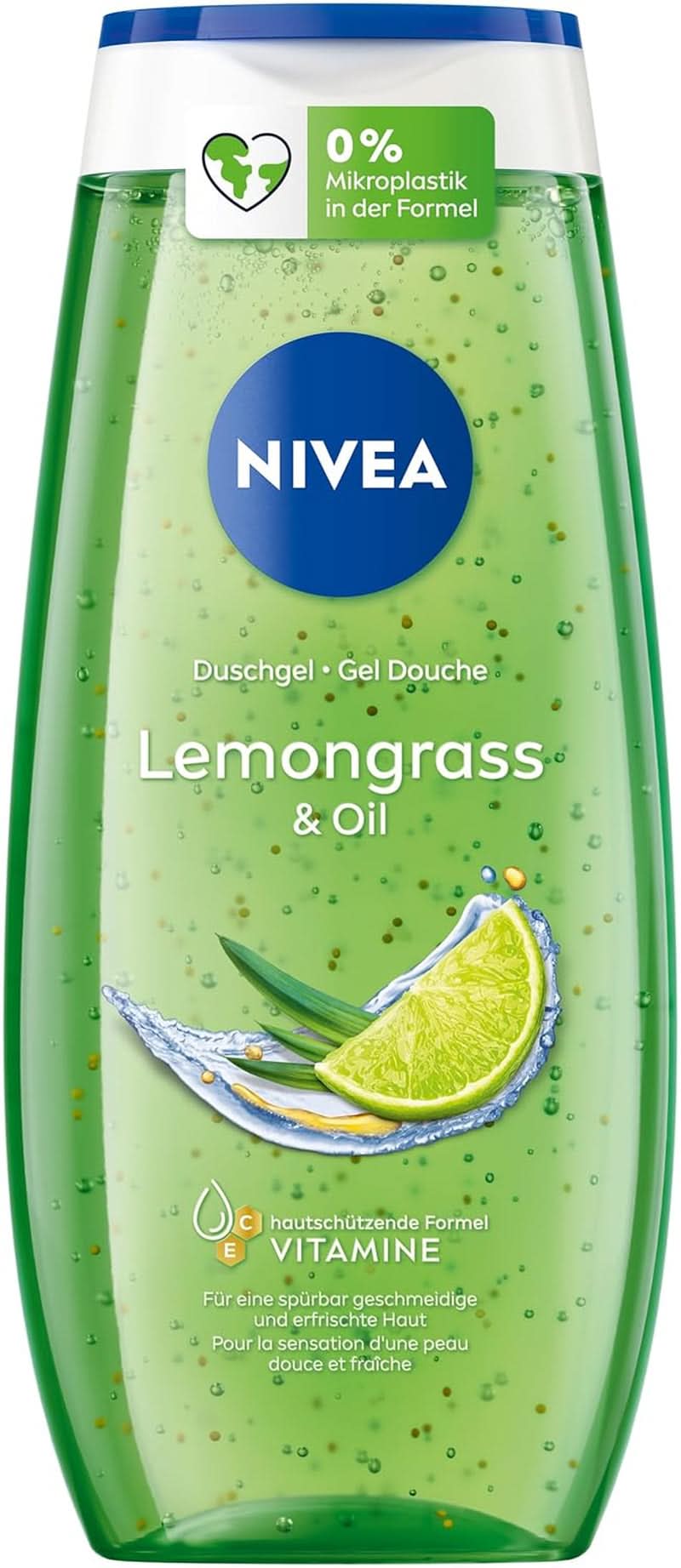 NIVEA Lemon Grass And Oil duschtvål, 250 ml Dusch och bad Naty Shop 250 ml