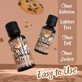 ALL STARS Flavor Drops, Smaksatta droppar utan tillsatt socker och utan kalorier - Sötma och smak för mat, 30 ml Sweeteners Naty Shop