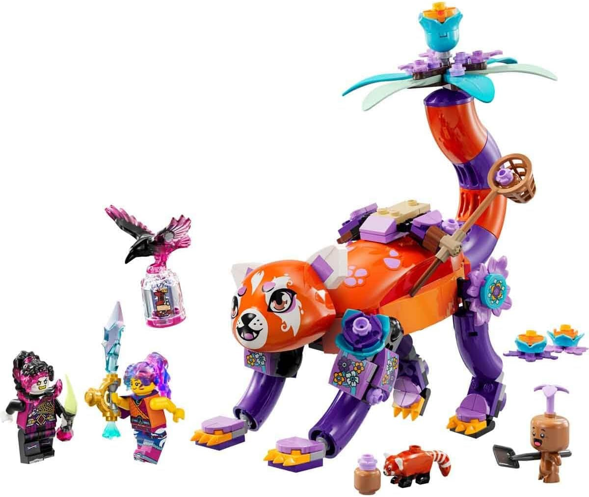 LEGO Dreamzzz 3-i-1 Izzies Drömdjur, Magiskt ägg med Izzy och Dizzy Minifigurer och Djurfigurer, Fantasy Playset, Present för flickor och pojkar 8 år gamla 71481 Byggset Besuche den LEGO-Store