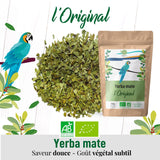 ORIGEENS BIO YERBA MATE TEA 200G - The Original I Bio Yerba Mate orostad, blad, utan stjälkar, damm och smulor I Energigivande och avgiftande dryck