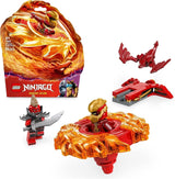 LEGO NINJAGO Kai's Dragon Spinjitzu Spinner - Action Ninja-leksak med 2 minifigurer - Litet lekset för barn - Presentidé för pojkar och flickor 6 år gamla 71823 Byggset Besuche den LEGO-Store Standardtitel