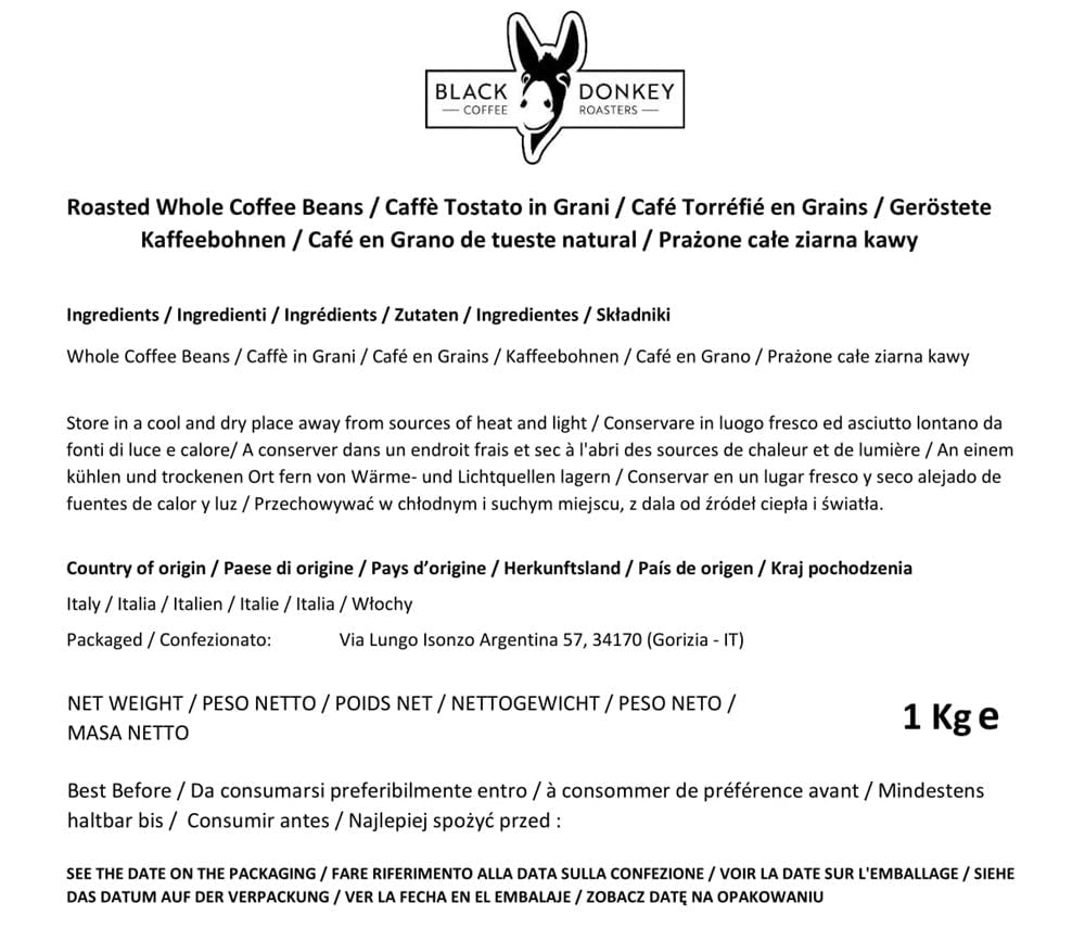 DJÄVELSTEK | Kaffebönor 1KG | Extremt starkt kaffe | Kaffe med hög koffeinhalt | Premium robusta från