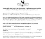 DJÄVELSTEK | Kaffebönor 1KG | Extremt starkt kaffe | Kaffe med hög koffeinhalt | Premium robusta från