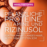 L'Oréal Paris Elvital Anti Split End Hårmask för långt, skadat hår, Intensiv sköljningsbehandling, Med vegetabiliska vitaminer och ricinolja, Dream Length Super Build-up Mask, 1 x 300 ml Naty Shop Hair Mask