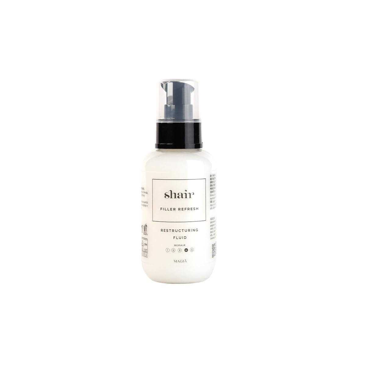 Shair Filler Refresh: omstruktureringsvätska, vitaliserande, uppfriskande, silkeslen, trasslande ut, för tråkiga, torra, behandlade, kluvna toppar Hair Detangling Products Naty Shop