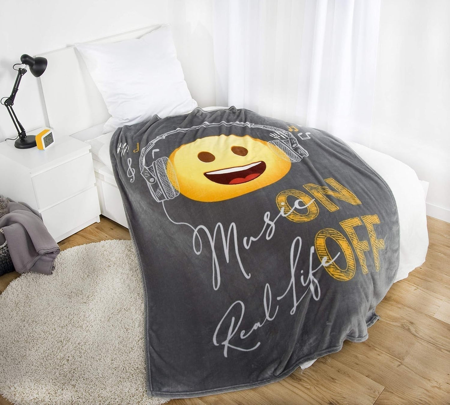 Herding Emot!X Wellsoft fluffig filt, 150 X 200 cm, polyester Sängar och filtar Besuche den Herding-Store