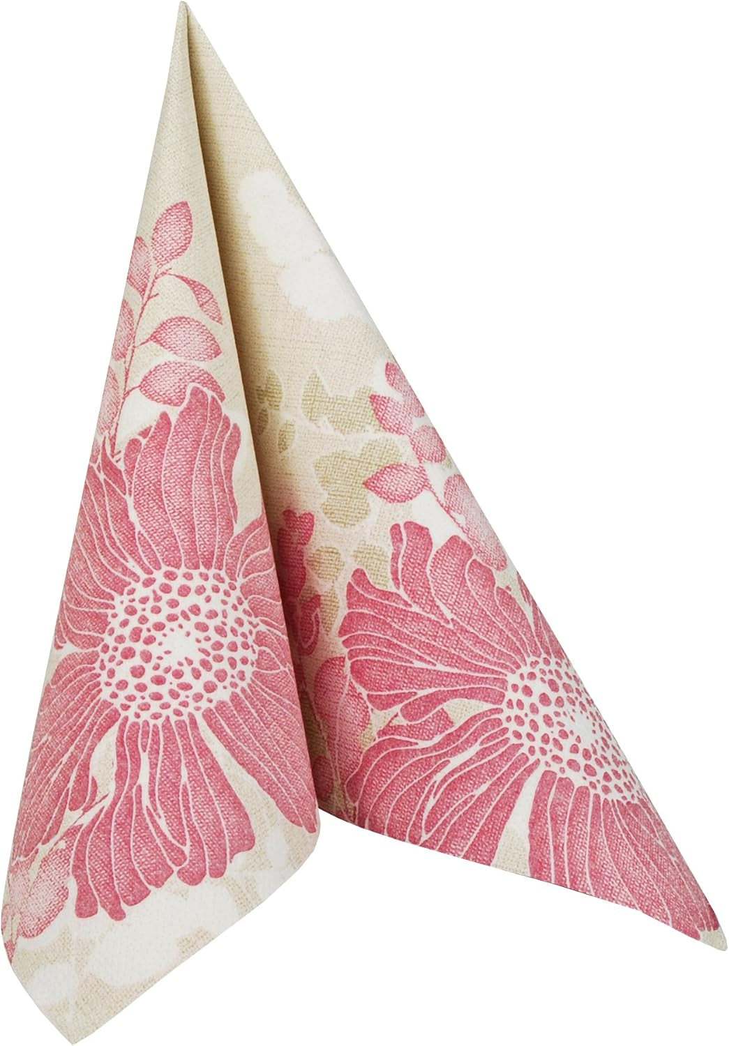 Papstar, 50 servetter "ROYAL Collection" 1/4 Vik 40 Cm X 40 Cm Fuchsia "Annabel", #85015
