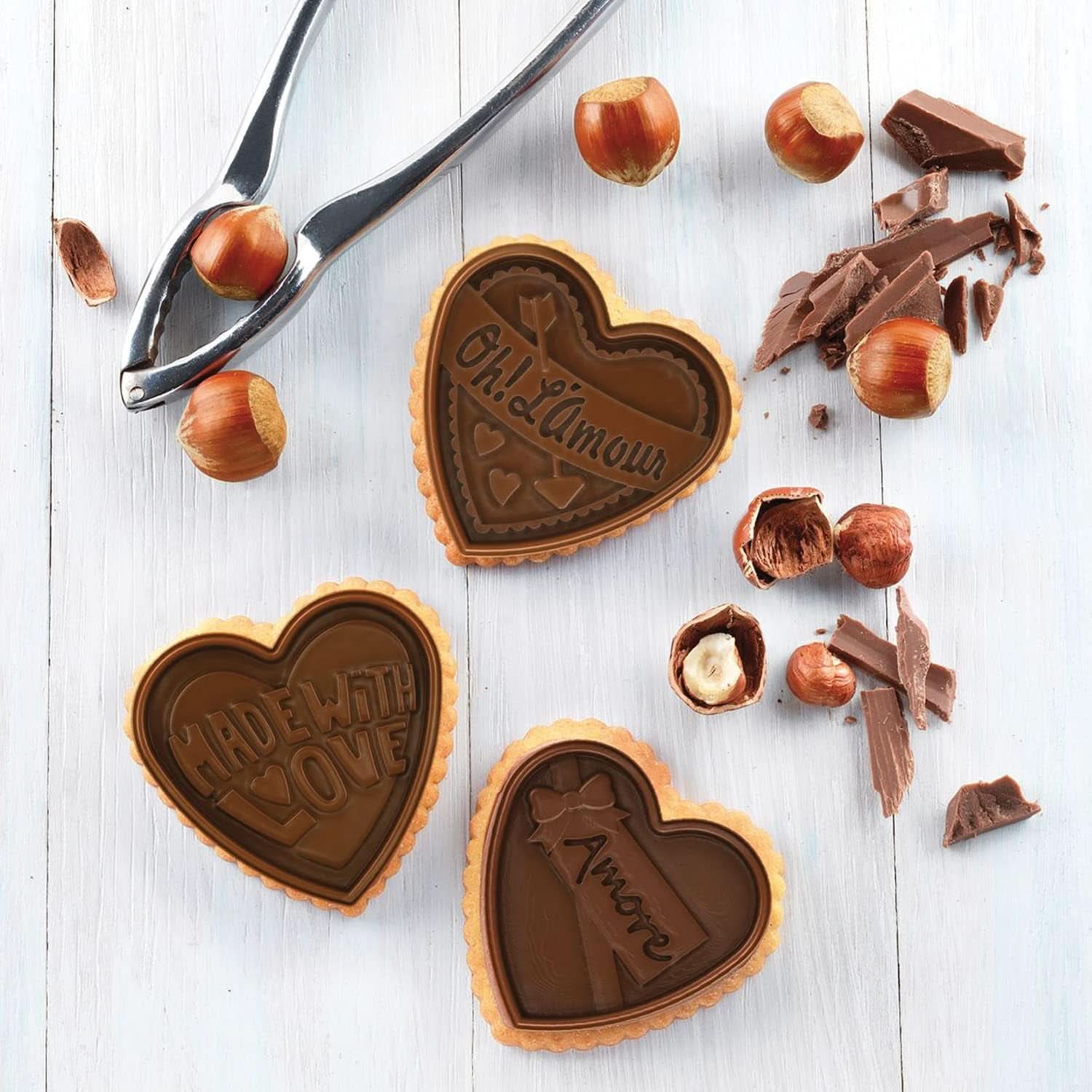 Silikomart 22.166.77.0165 CKC06, Chokladformset och köksskärare Naty Shop
