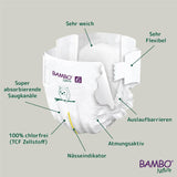 Bambo Nature Premium Eco-blöjor, storlek 6, 1,63 kg