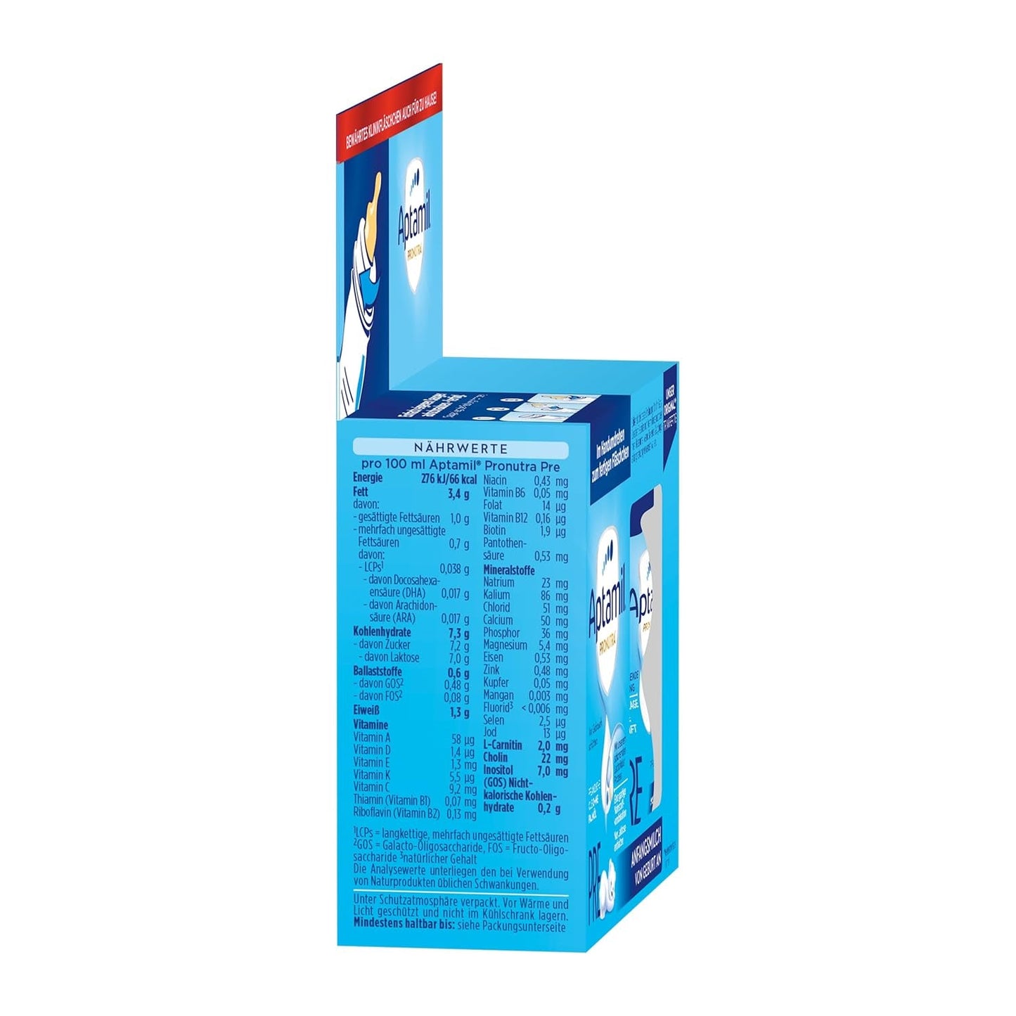 Aptamil Pronutra-ADVANCE PRE, drickbar, 4x2x90ml (Packung mit 4)