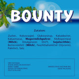 Bounty Chokladkakor Kokoschokladsmak 24 barer i en förpackning (24 x 57 g)