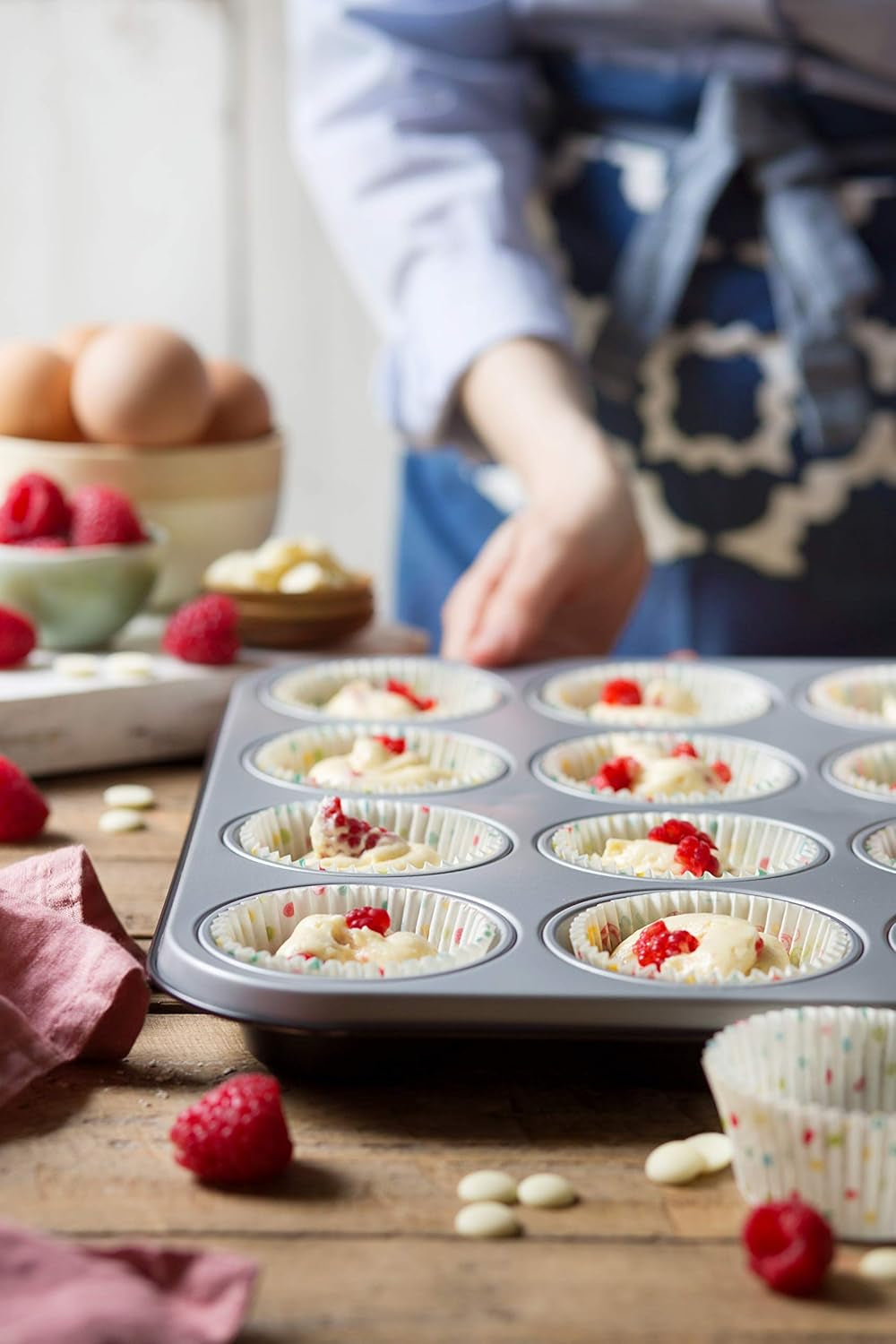 0062750 bakform för 12 muffins Bakformar och plåtar Naty Shop