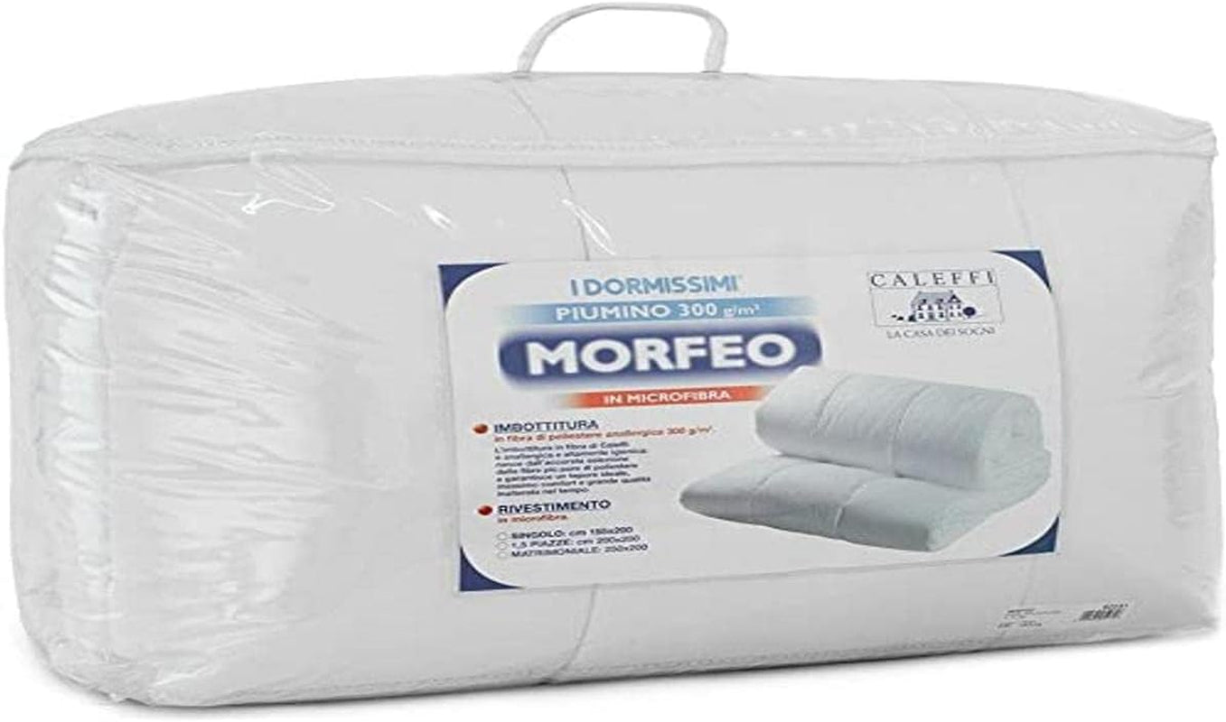 Caleffi Morfeo polyesterdunjacka mikrofiber En storlek fransk säng Täcken & täcken Naty Shop Standardtitel