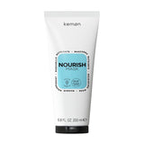 Kemon - Nourish Mask, närande mask för sprött, torrt och lockigt hår, baserad på sheasmör, främjar trassel, för mjukt hår, 200 ml Naty Shop Hair Mask Standardtitel