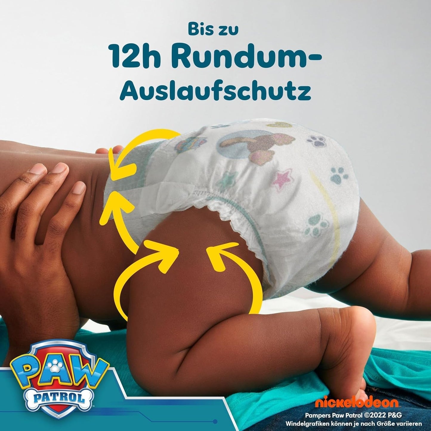 Pampers Baby-Dry Puppy Patrol Edition blöjor, storlek 6, 164 blöjor, 13 kg - 18 kg, upp till 100 % läckageskydd och komfort hela natten