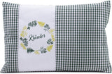 Gözze - Doftande örtkudde, 200 G örtblandningsfyllning, 100 % bomullsöverdrag, 30 X 20 Cm - Plädgrön Naty Shop Standardkuddar Plädgrön