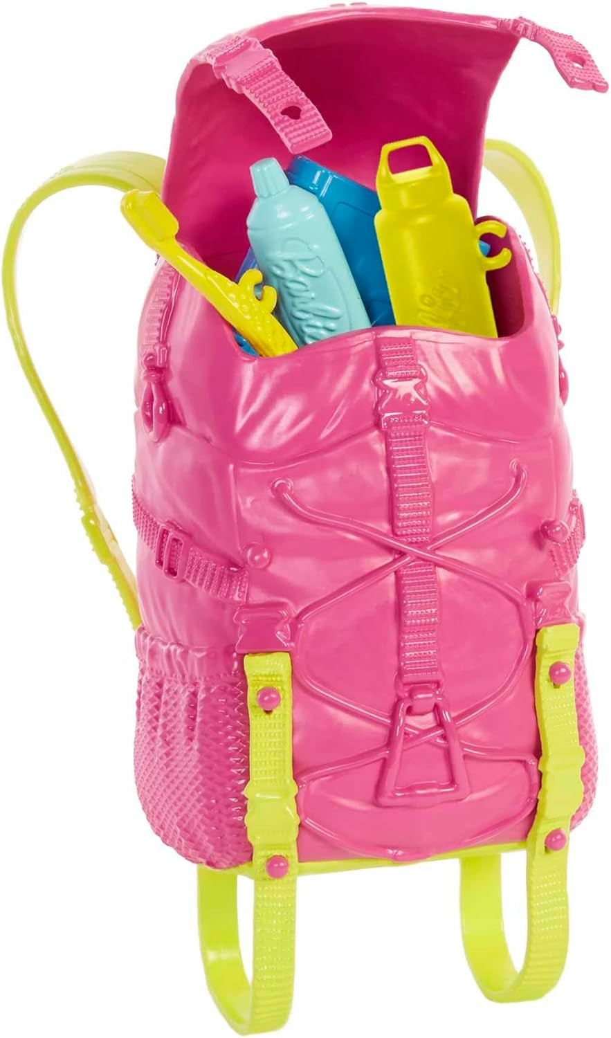 Barbie HDF74 Twin Pack Doll! Brooklyn Camping Doll (brunett med flätade pigtails, ca 29cm) med valp, ryggsäck, sovsäck, 10 campingtillbehör, present till barn från 3 år och uppåt