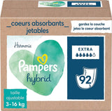 Pampers (gammal version), förpackning med 108 enstaka arkabsorbenter, standard - 1 stycke