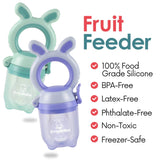Tétine Pour Bébé/Tétine à Fruit/Tetine Grignoteuse Bebe/Tétine D'alimentation Pour Bébé - Toy de Dentition Pour Bébé, Sans BPA (Pack of 2)