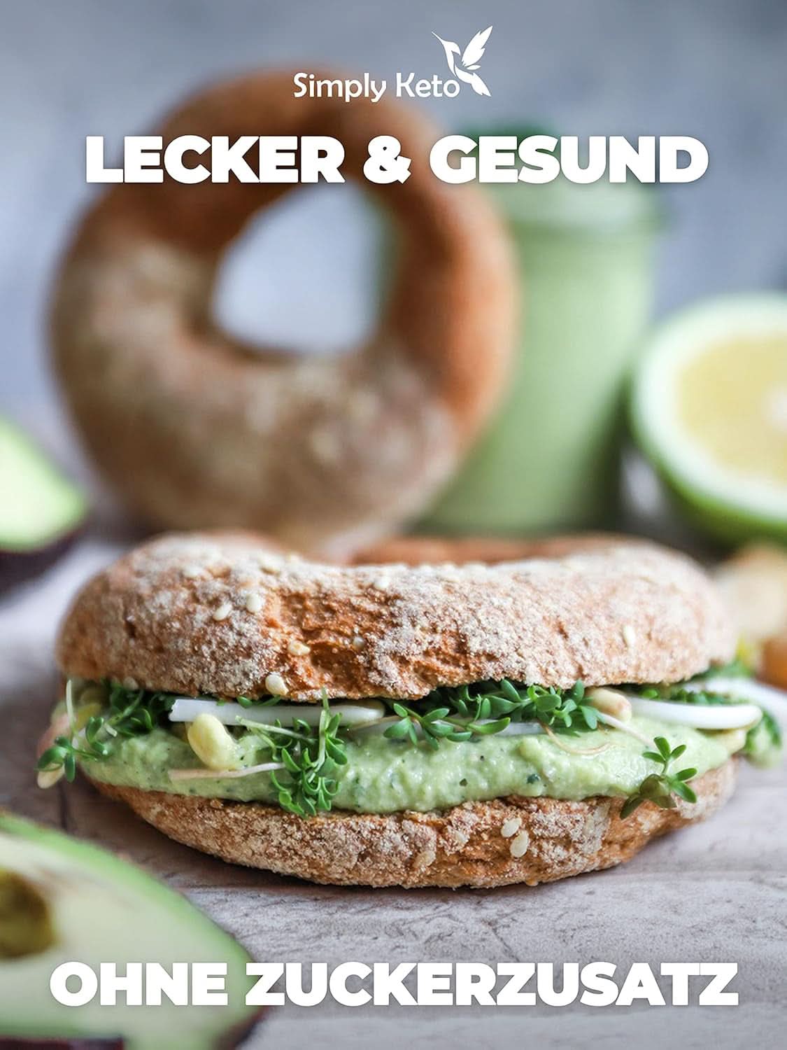 Helt enkelt Keto Lower Carb* Bagel Baking Mix för Lower Carb* och ketogen kost - laktos- och glutenfri - 335 gram Naty Shop Kitchen