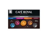 Café Royal Professional Pads, Variety Box, 40 Nespresso (R) Professional-kompatibla pads för kontor och gastronomi, Rainforest Alliance zertifiziert, 100 Prozent Arabica Kaffee