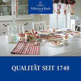 Villeroy & Boch - Winter Bakery Delight liten förvaringslåda, keramisk julkakalåda, jullåda, kaklåda, kaklåda, keramiklåda med lock, godisförvaring, förvaringslådor i premiumporslin Naty Shop