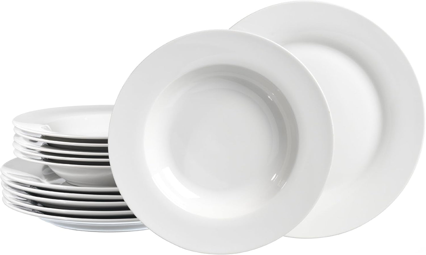 Ritzenhoff & Breker Bianco servisset, 12 delar, porslin