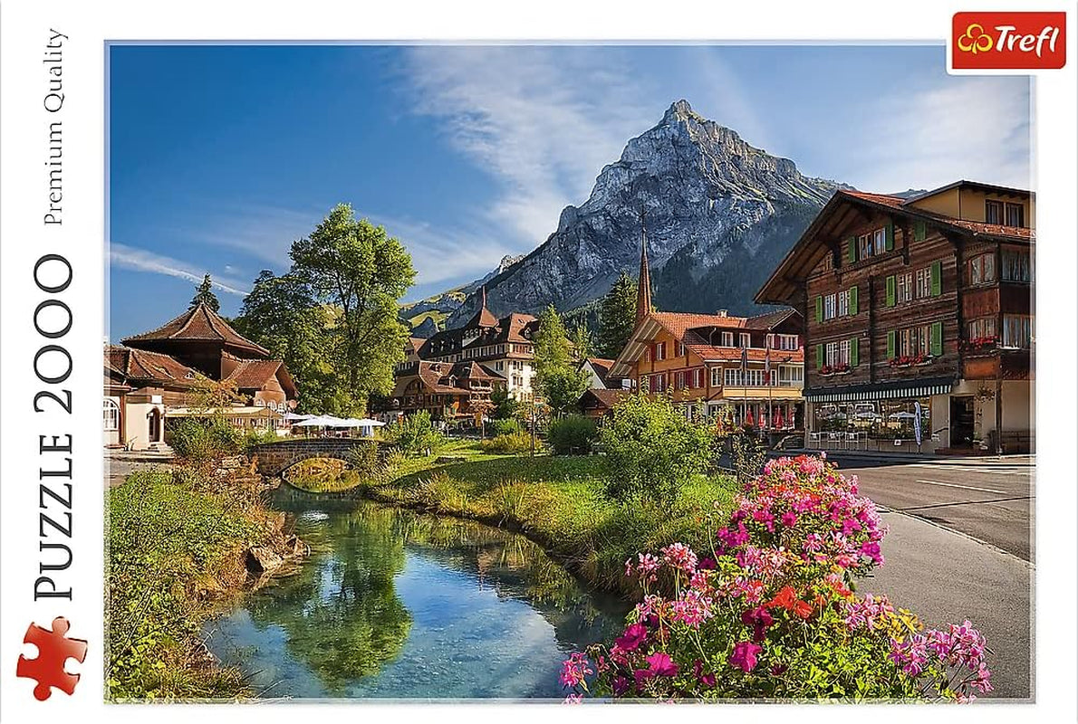 Trefl, Pussel, Alperna på sommaren, 2000 bitar, Premium kvalitet, För barn över 12 år Puzzle Naty Shop