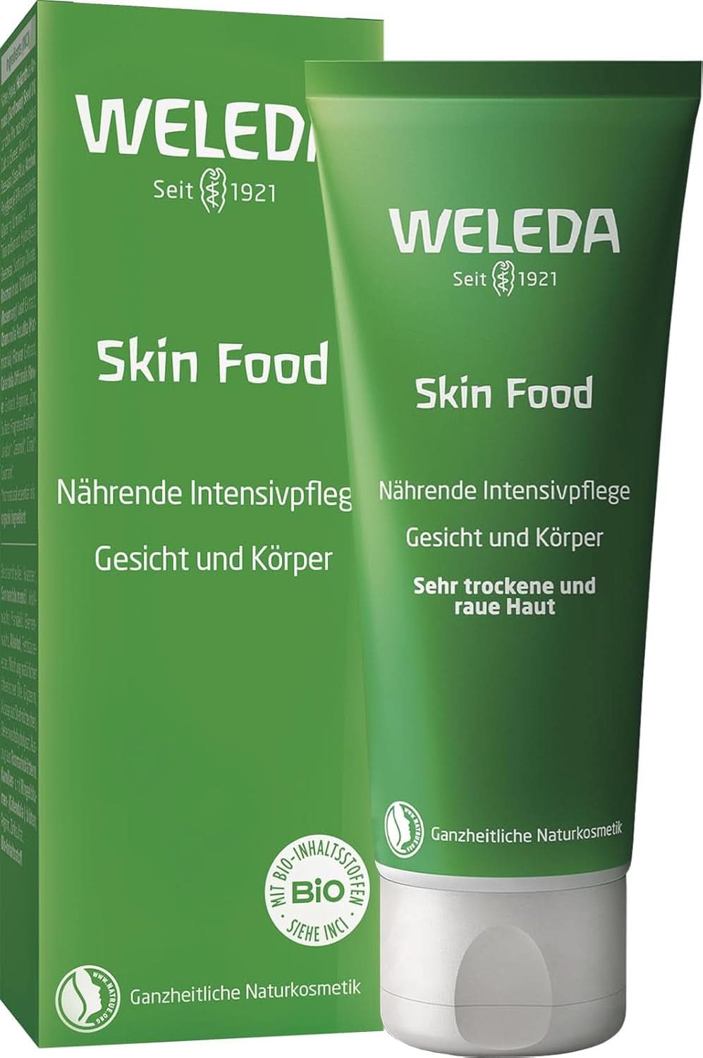 WELEDA Bio Skin, Kräm för vård av mycket torr hud, 75 ml dusch och bad Naty Shop
