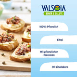 Äggfri sojaväxtbaserad majonnäs, idealisk för veganer och vegetarianer, mångsidig i köket, 4 x 150 ml