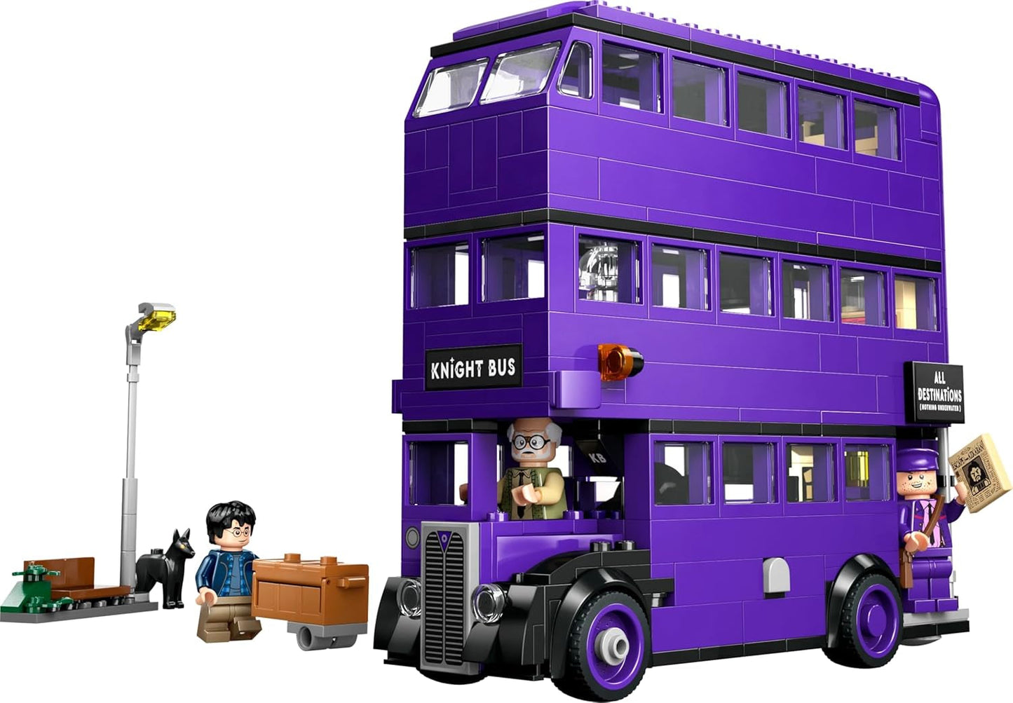 LEGO Harry Potter-äventyr med den resande riddaren Byggsats 5 minifigurer inklusive Ernie Prang, Stan Shunpike & Padfoot bussleksak för Wizarding World-fans Pojkar och flickor 8 år gamla 76446 Byggset Beuche den LEGO-Store