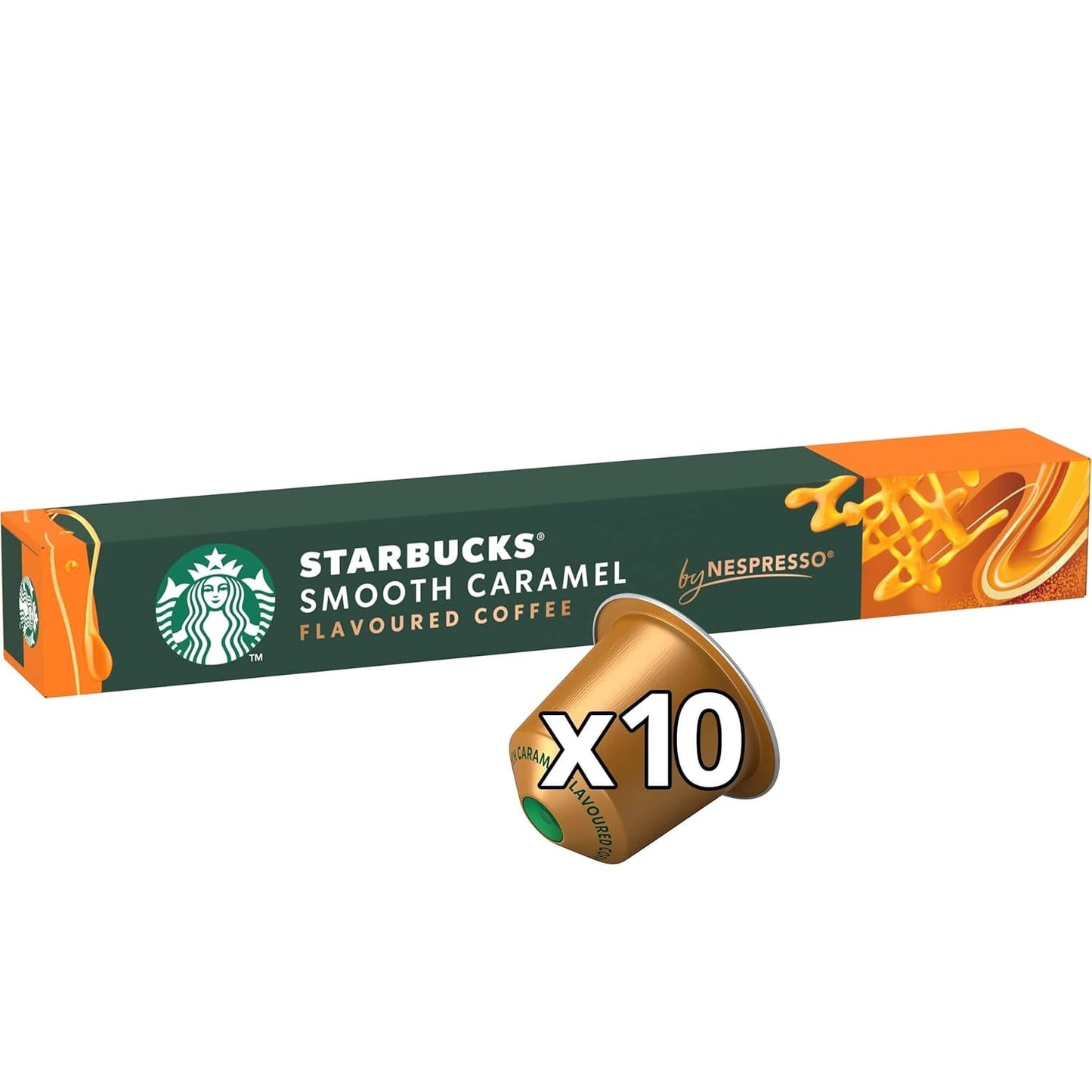 STARBUCKS av Nespresso, Helle Röstung, Karamell Aromatischen Kaffeekapseln 6 x 10 (60 Kapseln)