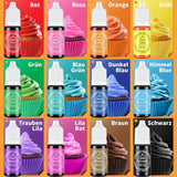 Flytande matfärgningsset 12 x 12 ml Naty Shop
