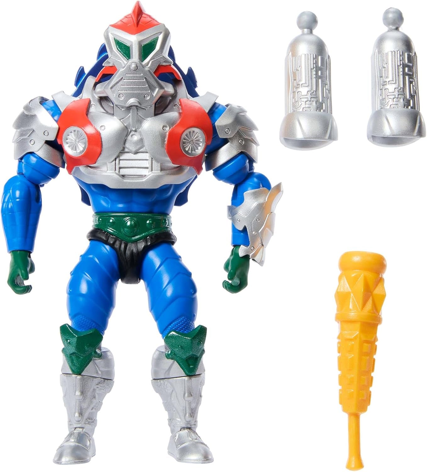 Universums mästare Ursprung Turtles of Grayskull Mekaneck Reptilkrig rörlig actionfigur, Teenage Mutant Ninja och MOTU Crossover Hero Toy, JBN00, [Multicolor] Actionfigurer Naty Shop Standardtitel