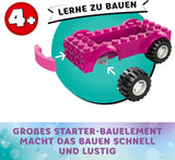 LEGO 4+ Gabbys dockskåp Gabbys festrum, Discolekset med rutschkana och djurfigurer för kreativt rollspel, present till flickor och pojkar från 4 år 10797 Byggset Besuche den LEGO-Store