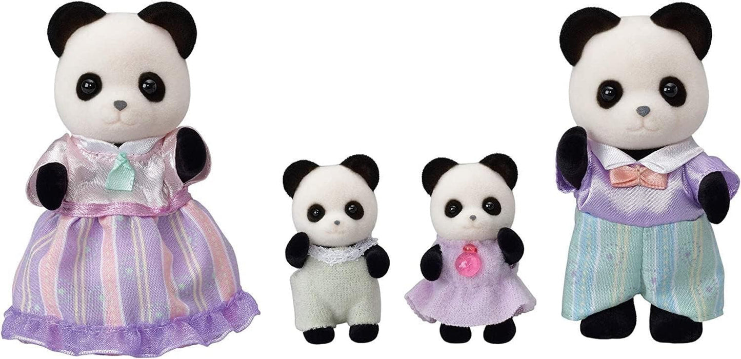 Sylvanian Families L5529 Panda Family - Dockhusfigurer