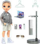 Rainbow High Fashion Doll - Aidan Russell - Purple Boy Doll - Fashionabla kläder och 10+ färgglada lektillbehör - För samlare och barn i åldrarna 4-12