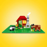 LEGO 11023 Grön klassisk byggplatta, fyrkantig bottenplatta med 32X32 urtag som bas för byggnad och andra LEGO-set Byggset Besuche den LEGO-Store
