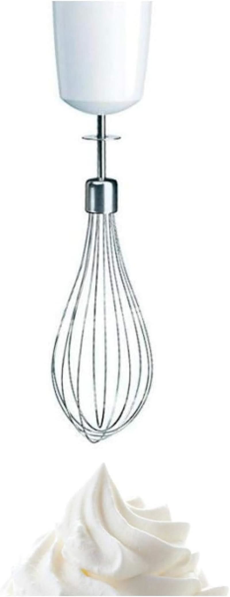 Braun Multiquick 3 MQ 3135 Saus Stabmixer – Pürierstab Mit 11 Geschwindigkeiten plus Turbo-Stufe & Edelstahl-Mixfuß, 750 Watt, Inkl. 600 Ml Mix-/Messbecher, Schneebesen & Zerkleinerer, Weiß/Grau Kitchen Naty Shop
